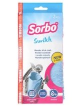 SORBO SWITCH CLEANING CLOTH 2 PACK