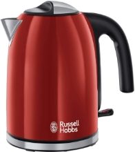 RUSSELL HOBBS RED COLOURS KETTLE