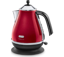 DELONGHI MICALITE ICONA RED KETTLE 1.7L