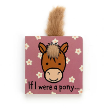 JELLYCAT IF I WERE A PONY BOARD BOOK