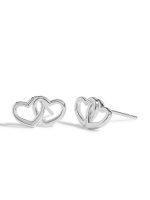 JOMA BEAUTIFULLY BOXED EARRINGS FOREVER FRIENDSHIP SILVER