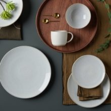 DENBY SET OF 4 MODUS SPECKLE SMALL PLATES