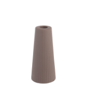 STOREFACTORY LINGHED-SMALL BROWN CANDLESTICK
