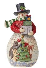 SNOWMAN WITH GIFTS