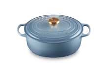 LE CREUSET CHAMBRAY 29CM OVAL CASSEROLE