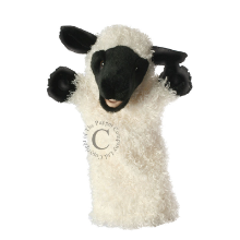 LONG-SLSEEVED GLOVE PUPPETS: SHEEP (WHITE)