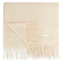 KATIE LOXTON SUSTAINABLE STYLE BLANKET SCARF/OFF WHITE 190*75CM