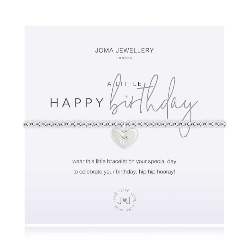 JOMA A LITTLE HAPPY BIRTHDAY-SILVER BRACELET