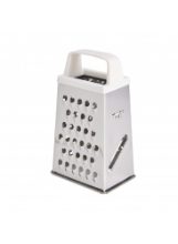 KITCHENCRAFT STAINLESS STEEL 15CM FOUR SIDED BOX GRATER