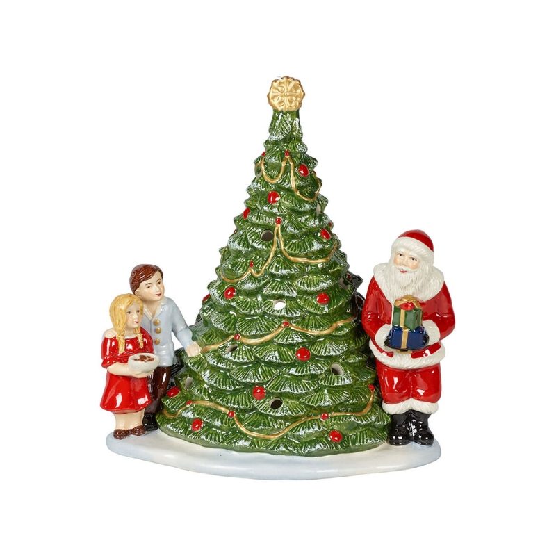 VILLEROY & BOCH CHRISTMAS TOYS SANTA ON TREE