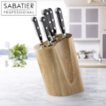 5 PCE SABATIER UPRIGHT BLOCK OAK