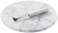 H373 Judge Marble Cheese Board & Knife 26cm-medium