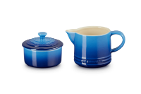 LE CREUSET 300ML MILK & 250ML SUGAR SET